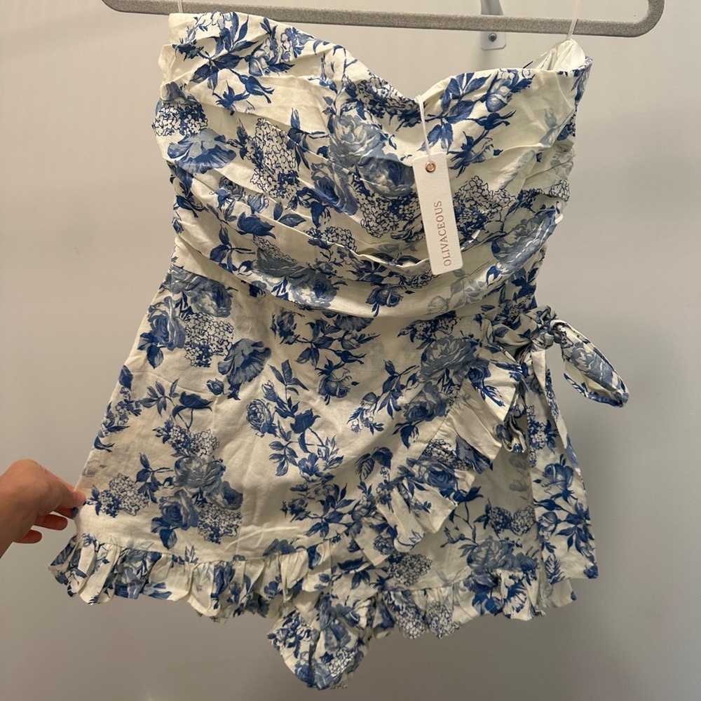 Grand millennial style romper